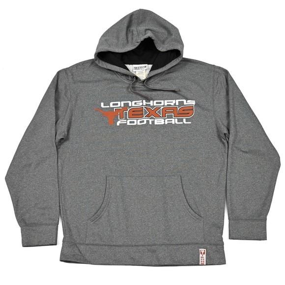 Majestic Other - Texas Longhorns Majestic Section 101 Football Hoodie Sweatshirt Men's Medium